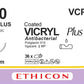 VICRYL Suture PLUS - Braided - Violet - 3-0 - 70cm - 1 x Taperpoint Plus - 31mm - 1/2C - 36