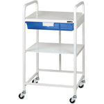 VISTA 10 Economy Trolley - 1 Blue Tray & 1 Shelf