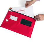 Versapak Large Flat Red Mailing Pouch - 420mm x 305mm