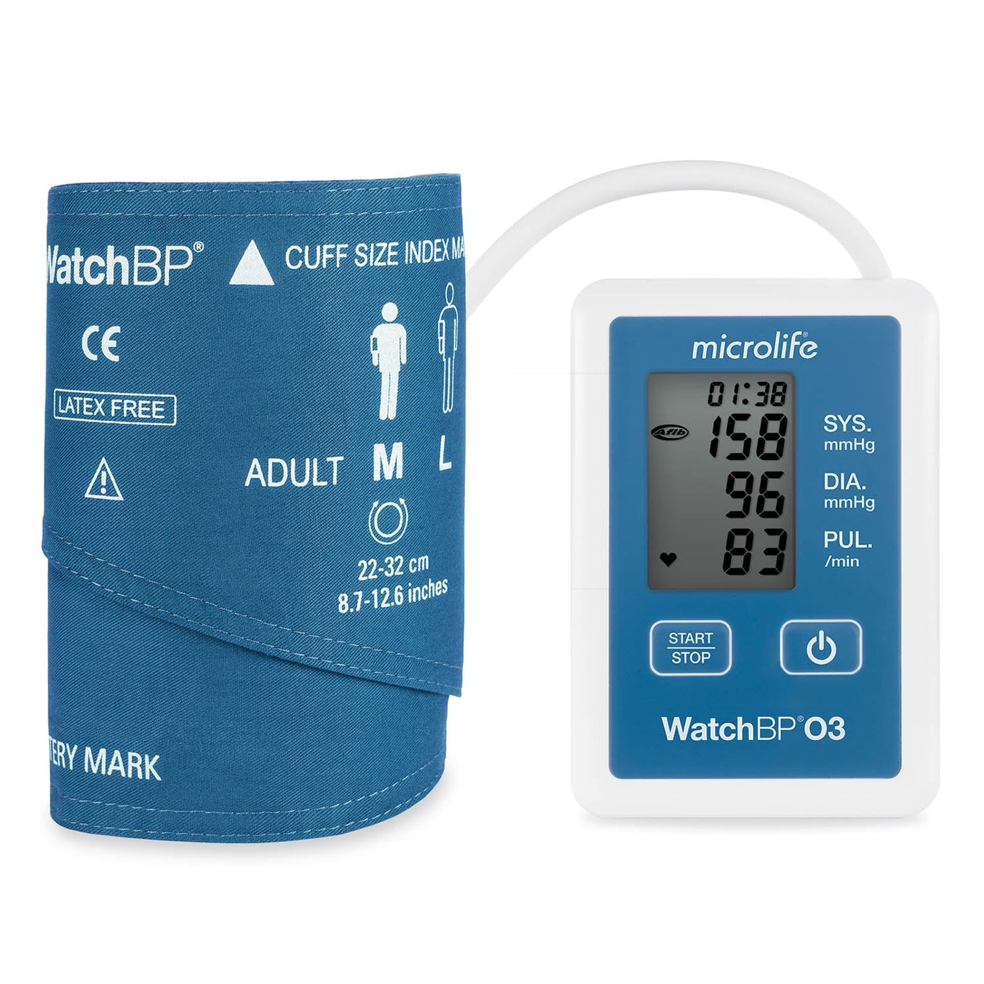 WatchBP O3 Ambulatory 24hr BP Monitor with AFIB & Central BP - Premier