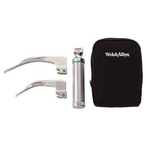 Welch Allyn English Macintosh Laryngoscopy Set - #1, #2, #3 & #4