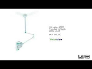 Welch Allyn GS900 Procedure Light with Ceiling Mount