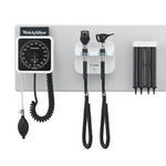 Welch Allyn LED GS777 Wall Unit - Coaxial Ophthalmoscope & Diagnostic Otoscope with an Aneroid Sphygmomanometer