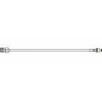 Wide bore extension line (4mm ID) - 125cm (Single)