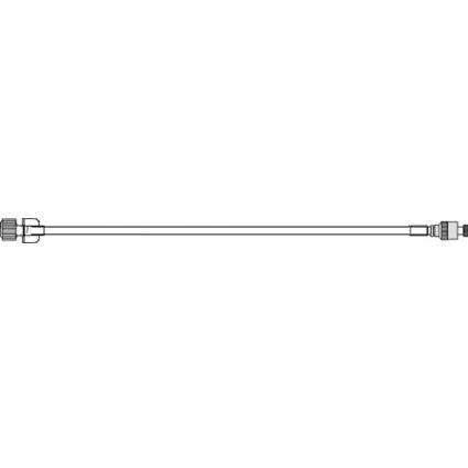 Wide bore extension line (4mm ID) - 125cm (Single)