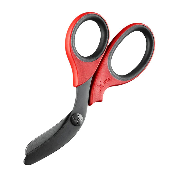 XShear Trauma Shears - Red & Black