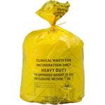 Yellow Clinical Waste Mattress Disposal Bag - Box of 5 Bags