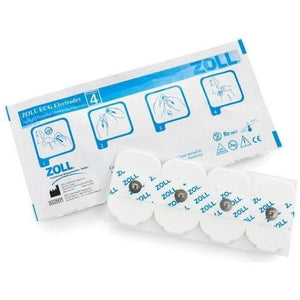 ZOLL 3pk ECG Electrodes (200 pouches, 600 Electrodes).