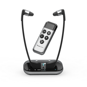 Amplicomms TV3500 Black/Silver - Headset