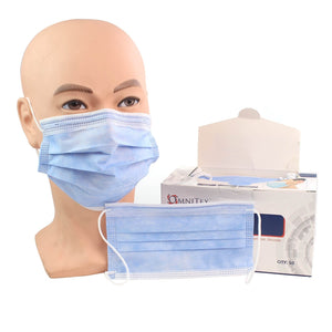 Type IIR Surgical Face Mask x 50 - Blue [UK MADE]