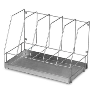 Dispensers, Holders & Racks - Drainage Rack - 5 Bed Pan, Drip Tray