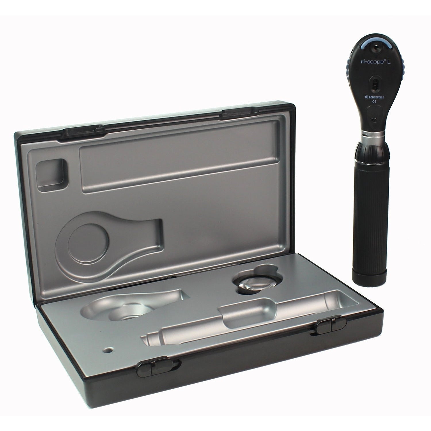 ri-scope Level 3 (prestige) Ophthalmoscope on C Size Handle 3.5V LED