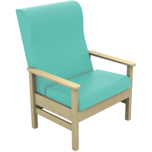 Sunflower Atlas Bariatric High-Back Patient Chair - Vinyl Upholstery