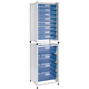 Sunflower Vista High Level Drawer Unit - 8 Single, 4 Double Trays